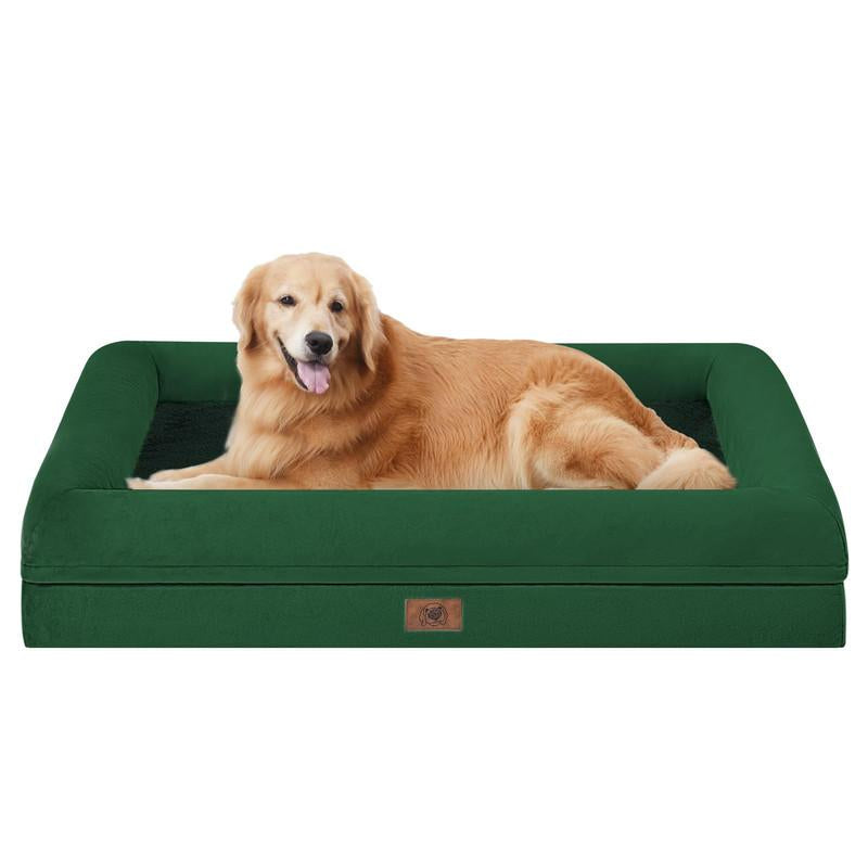 Orthopedic Waterproof Dog Bed with Removable Cover – For Large & XL Dogs