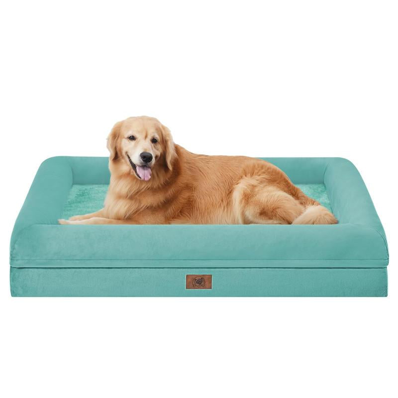 Orthopedic Waterproof Dog Bed with Removable Cover – For Large & XL Dogs