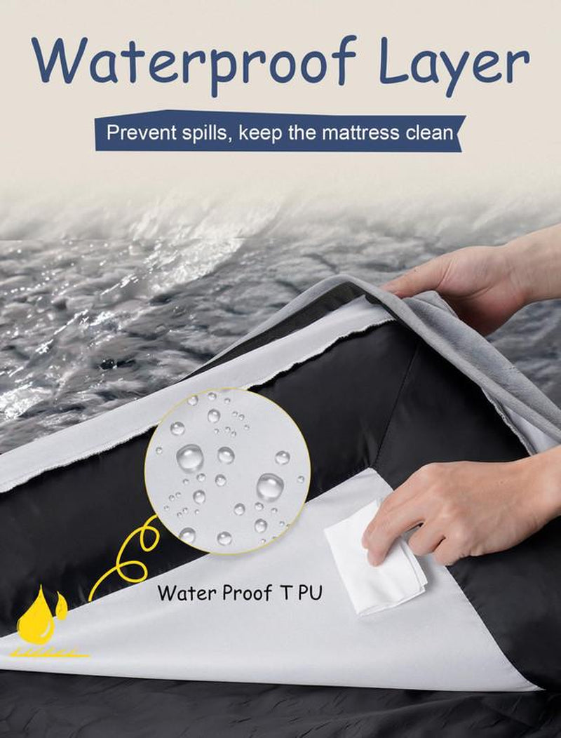 Orthopedic Waterproof Dog Bed with Removable Cover – For Large & XL Dogs