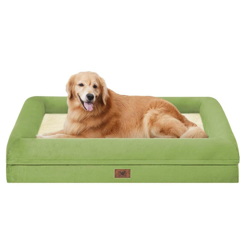 Orthopedic Waterproof Dog Bed with Removable Cover – For Large & XL Dogs