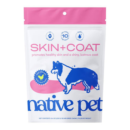 Native Pet Skin+Coat Chews™ for Dogs
