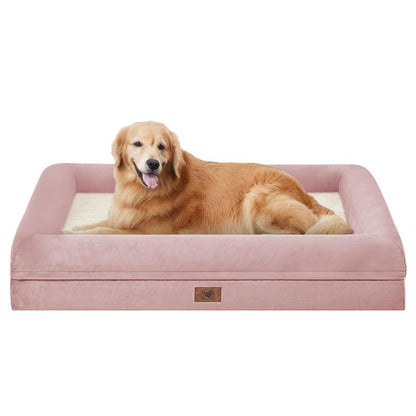 Orthopedic Waterproof Dog Bed with Removable Cover – For Large & XL Dogs
